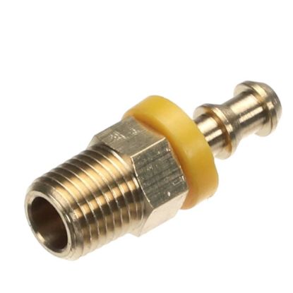Picture of Jackson Fitting 1/4 Barb 1/4 Mnpt Swivel Part# 4730-011-95-41