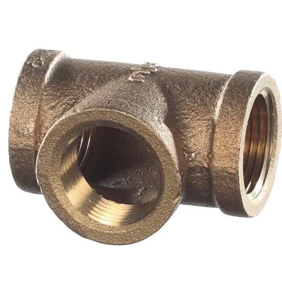 Picture of Jackson Tee Brass 3/4 X 3/4 X 3/4 Part# 4730-211-01-34