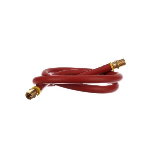 Picture of Jackson A-hose 1/2 Id X 60 Lg Red Part# 5700-004-19-90