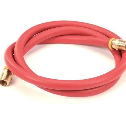 Picture of Jackson A-hose Assembly 1/2 Id X 67 Lg Red Part# 5700-004-19-99