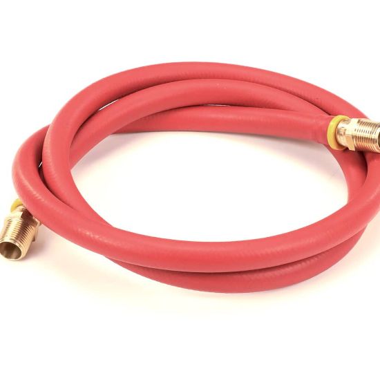 Picture of Jackson A-hose Assembly 1/2 Id X 67 Lg Red Part# 5700-004-19-99