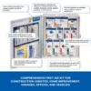 Picture of First Aid Only® Medium Metal Smartcompliance Cab  Ansi A Part# - 90578
