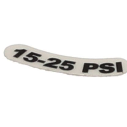 Picture of Jackson Decal, 15-25 Psi Part# 9905-002-97-74