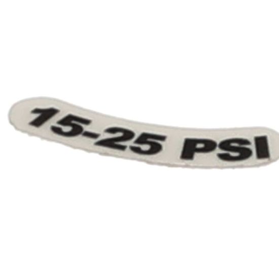 Picture of Jackson Decal, 15-25 Psi Part# 9905-002-97-74