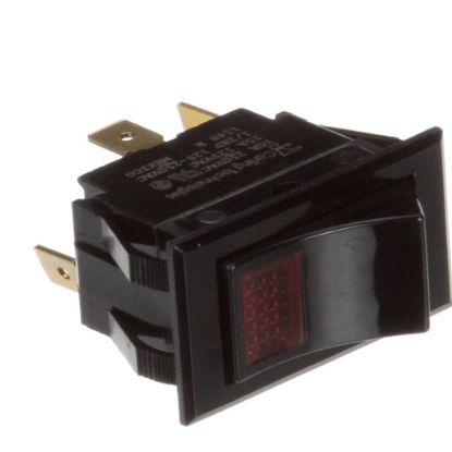 Picture of Jade Switch, Spst Blk W/ Lite Dgr Part# 2018400000