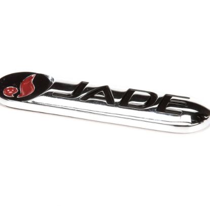Picture of Jade Nameplate, Jade Logo Red/chrm Part# 3000012160