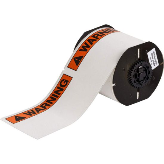 Picture of Brady® B30 Series Toughwash Washdown Resistant Labels Part# - 133148