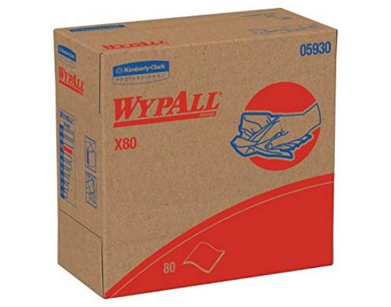 Picture of Kimberly-Clark Professional 8.34" X 16.8" Red 80 Popscottcloth Part# - 5930