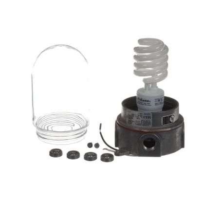 Picture of Kolpak Cmplt Light Fixture W/bulb Gl Part# 500000595