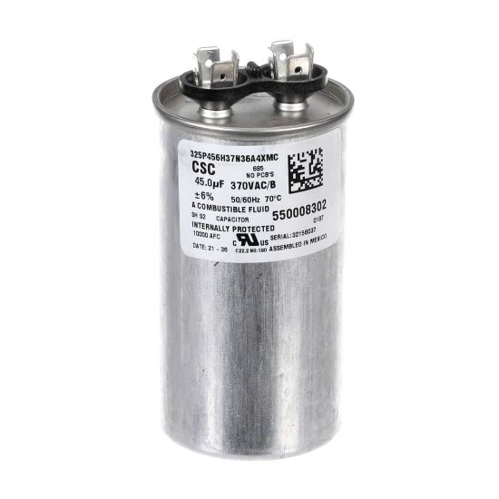Picture of Kolpak Capacitor Run 45 Mfd @ 370V Ngm 325P456h Part# 550008302