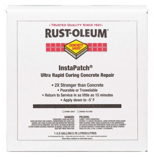 Picture of Rust-Oleum® Instapatch Concrete Repair  Tile Red  1 Gal. Kit Part# - 284595