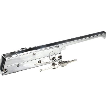 Picture of Kason Door Latch Chrome W/ Cylinder Lock Part# 172C-00006