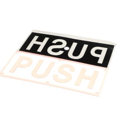 Picture of Kason Glow Push Panel W/label Part# 91229000161