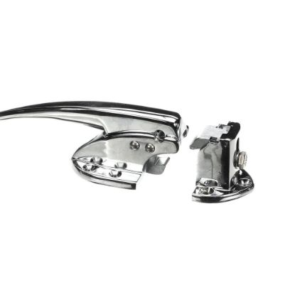 Picture of Kason Door Latch Chrome Flush To 3/8 Part# 930A-00004