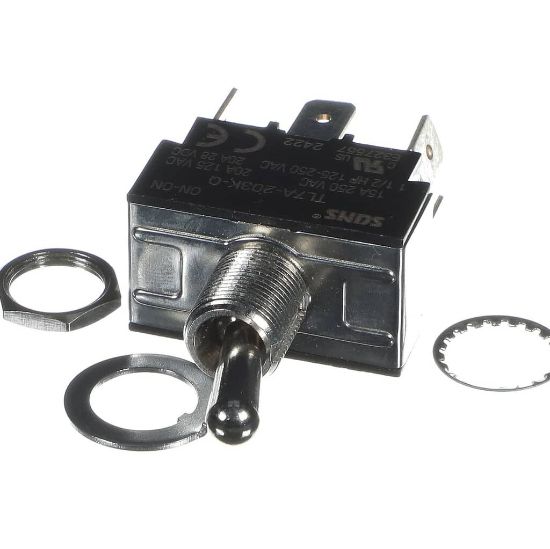 Picture of Lang Swt Tog On-on Dpdt Blk Part# 2E-30303-06