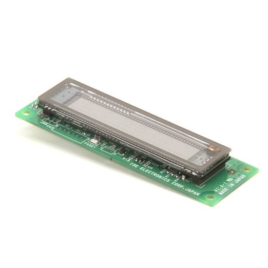 Picture of Lang Display For Gg & Ge Part# 2J-40102-61-1