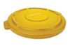 Picture of Rubbermaid Commercial Brute 32 Lid Part# - Fg263100Yel