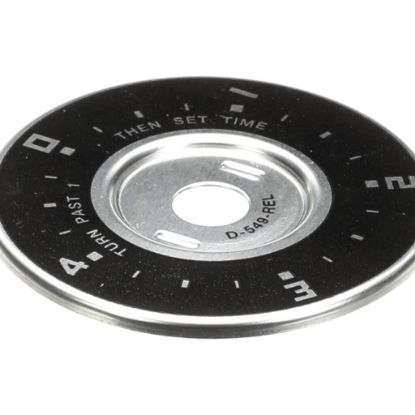 Picture of Lang Dial Plate, 5 Hour Timer Part# 2R-70702-37