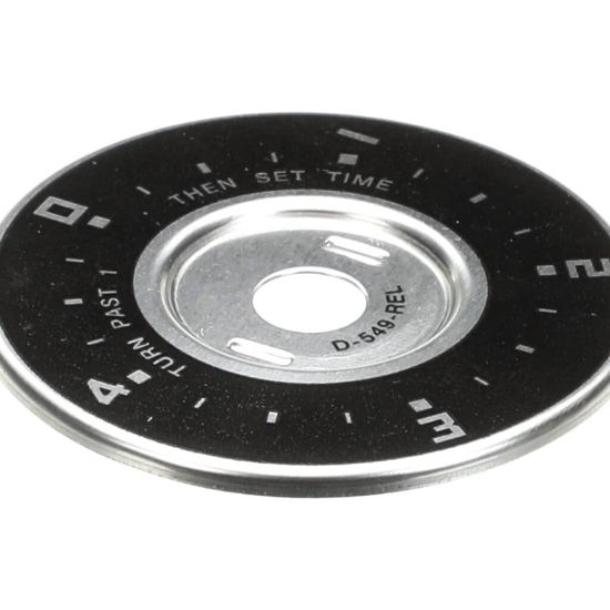 Picture of Lang Dial Plate, 5 Hour Timer Part# 2R-70702-37