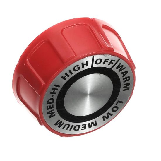 Picture of Lang Knob Assembly Inf Control Red Part# SJ9-70701-04-2