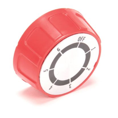 Picture of Lang Knob Assembly 6Heat Egotk Red Part# SP9-70701-41-2