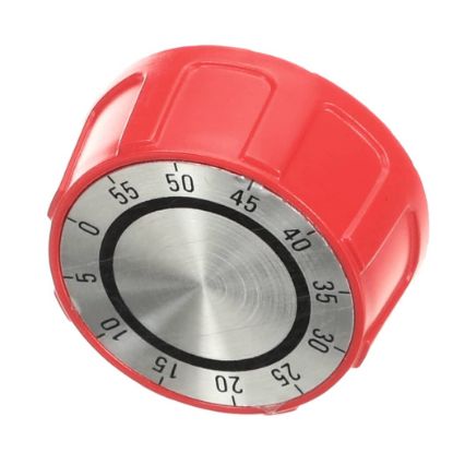 Picture of Lang Knob Assembly Man Timer Red Part# SQ9-70701-09-2