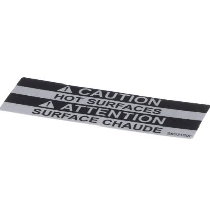 Picture of Lincoln Label Caution Hot Part# 2802120