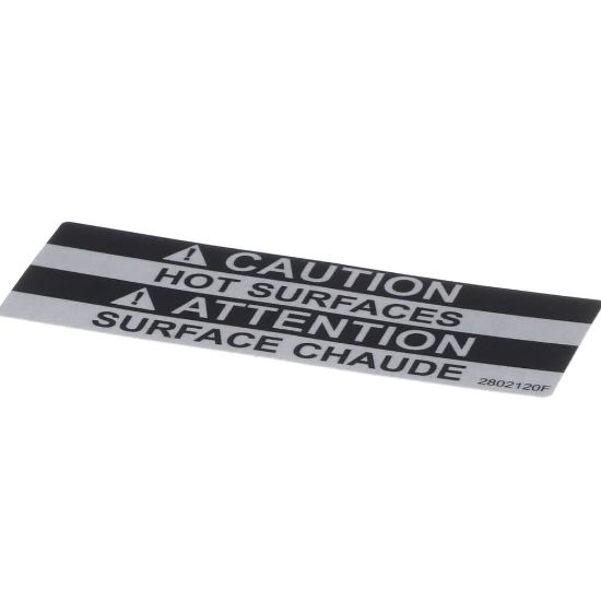 Picture of Lincoln Label Caution Hot Part# 2802120