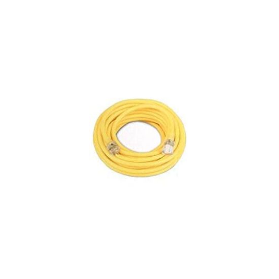 Picture of Southwire 12/3 Sjtw Yellow Extension Cord 100' Part# - 2589Sw0002