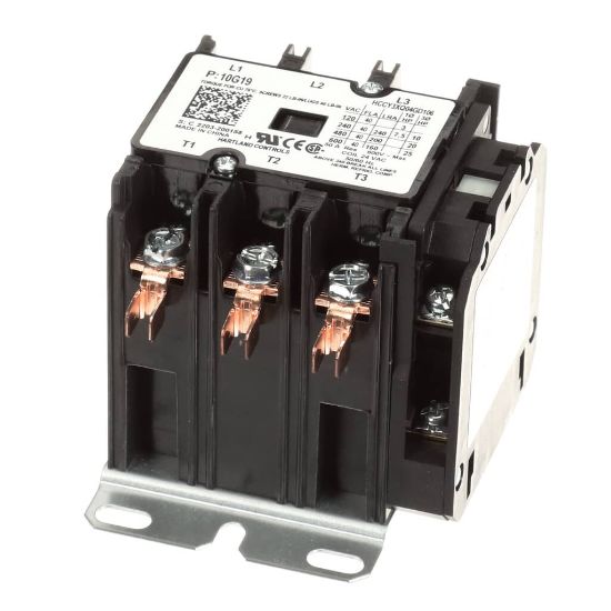 Picture of Lennox Contactor 40A 3P 24V Coil W/ax Part# 10G19