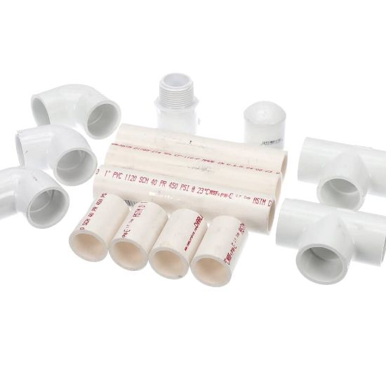 Picture of Lennox 1-Inch Pvc Condensate Drain Trap Kit Part# 22H54