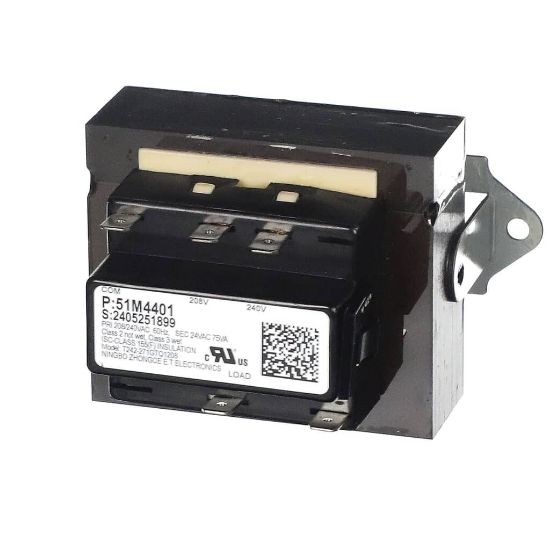 Picture of Lennox 51M4401 Trans 208/240Vpri, 24Vsec, 70Va Part# 27P25