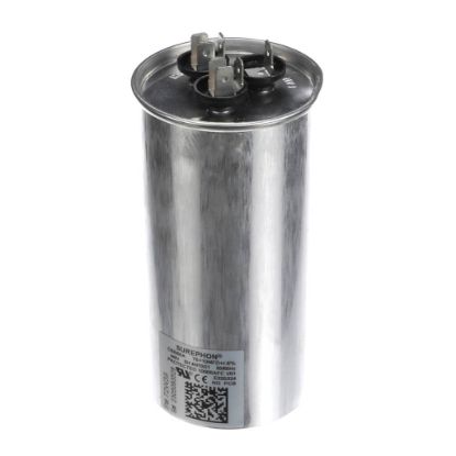 Picture of Lennox 100335-51 Dual Run Cap 75+10 @ 440V Rnd Part# 72W39