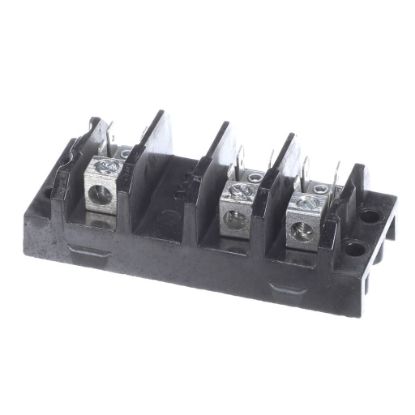 Picture of Lennox Terminal Block, 3 Place, 50 Amps, 600 Volts Part# 87W58