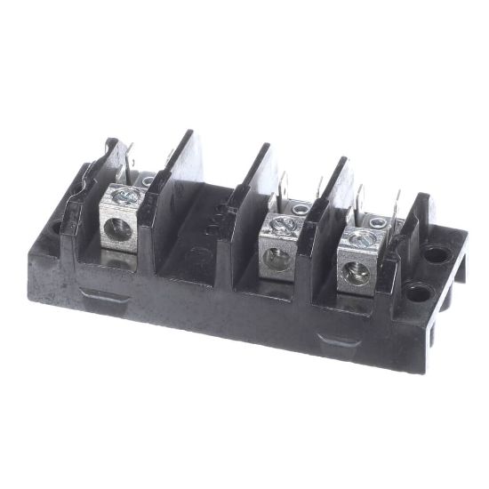 Picture of Lennox Terminal Block, 3 Place, 50 Amps, 600 Volts Part# 87W58