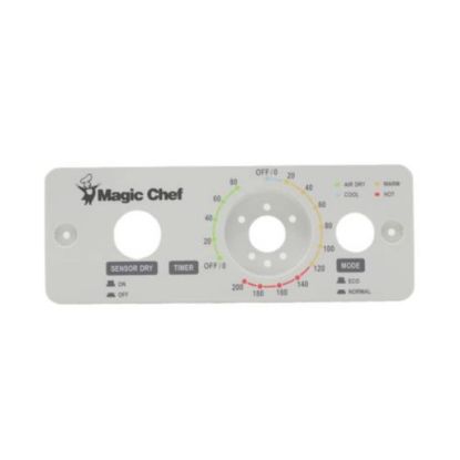 Picture of Magic Chef Control Panel (Mcsdry1s) Part# GYJYSMCF1S01