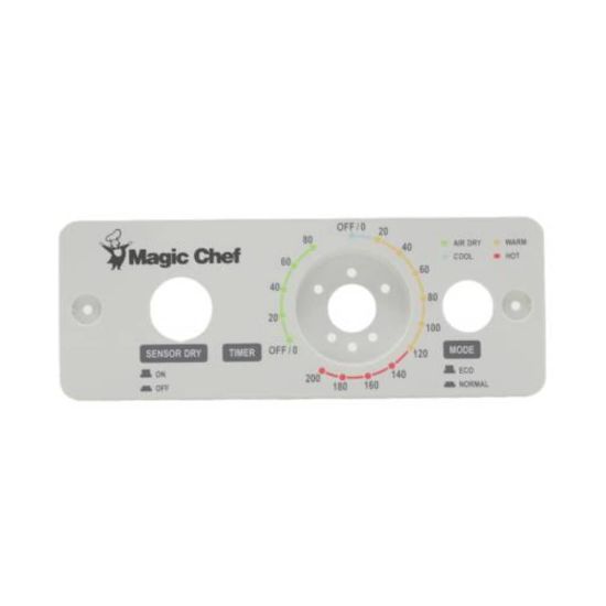 Picture of Magic Chef Control Panel (Mcsdry1s) Part# GYJYSMCF1S01
