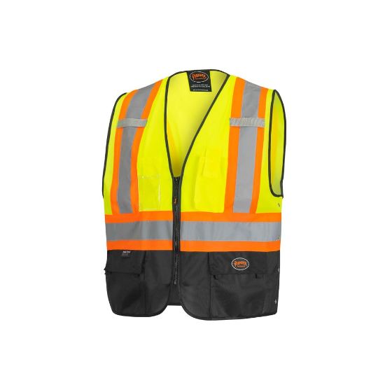 Picture of Pioneer 131Bbau Green Solid Vest Part# - V1020161U-4/5Xl