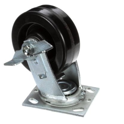 Picture of Middleby Caster,swivel W/brake Flat Plate Part# 22290-0009