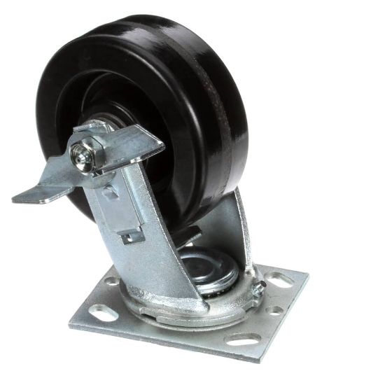 Picture of Middleby Caster,swivel W/brake Flat Plate Part# 22290-0009