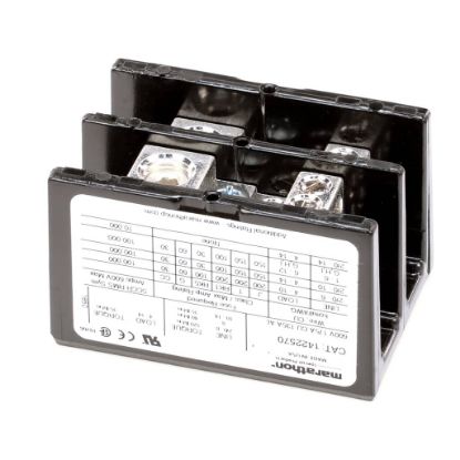 Picture of Middleby Block,power Dist 2Poles 600V Part# 27480-0001