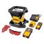Picture of Dewalt® 20V 200 Ft. Red Self Leveling Rotary Laser Kit Part# - Dw079Lr