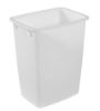 Picture of Rubbermaid Home Products 36 Quart White Indoor Consumer Wastebasket Part# - Fg2806Tpwht