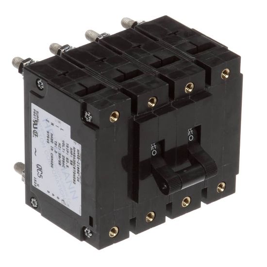 Picture of Middleby Breaker,circuit 4 Pole 50A 250Vac Part# 97545