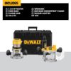 Picture of Dewalt® 1-3/4 Hp Fixed Base/Plunge Base Router Combo Part# - Dw616Pk