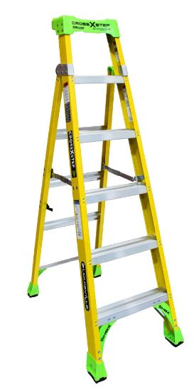 Picture of Louisville Ladder® Cross Step Fg. Ladder T-Iaa 06 Part# - Fxs1406Hd
