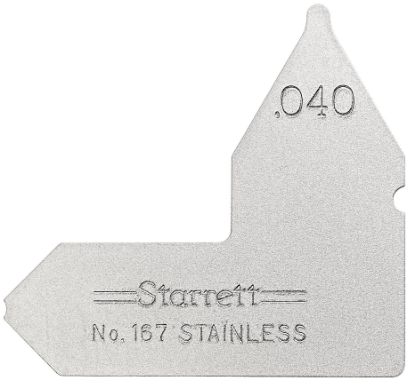 Picture of L.S. Starrett 167-040 .040" Radius Gage Part# - 63439