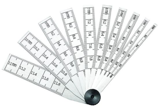 Picture of L.S. Starrett 269Ma Taper Gage 2-12Mmrange 10 Leaves Part# - 56031