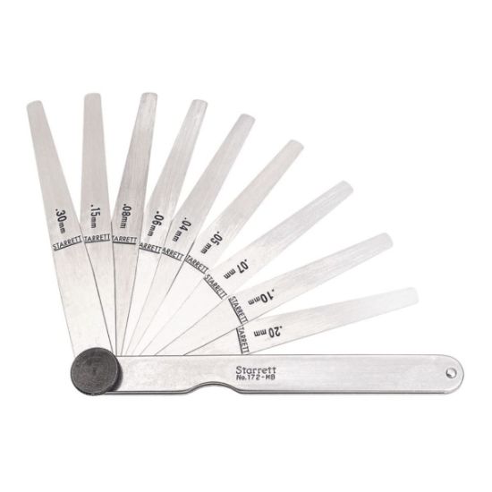 Picture of L.S. Starrett 172Mbt 9 Leaves Thicknes Part# - 50656