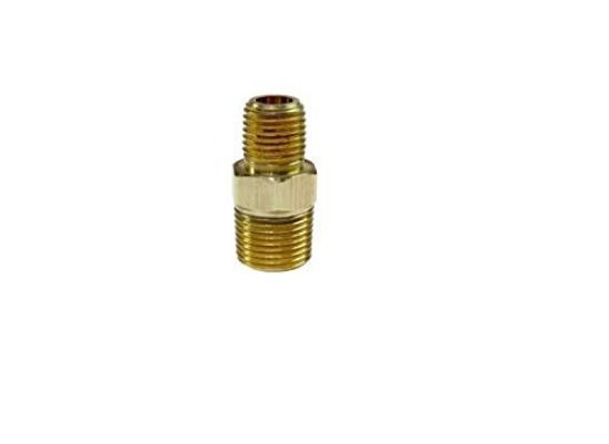 Picture of Coilhose Pneumatics 1/2"M X 3/8"M Hex Nipplebrass Pipe Fittin Part# - H0806
